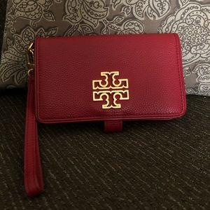 Red Tory Burch Wallet